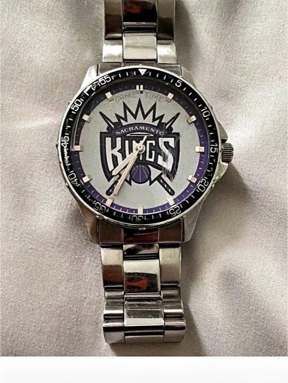 Los Angeles Lakers Purple & Silver Watch